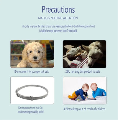 Calming Collar for Cats Pet Calming Pheromone Collar for Cats Dogs Calming Collar for Anxiety Effective Relieve Anxiety Stress