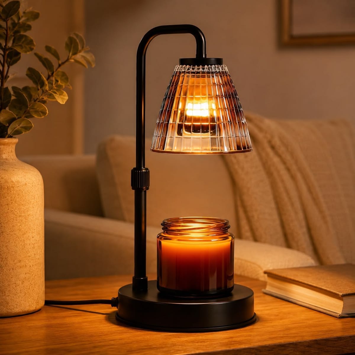 Candle Warmer Lamp with Timer & Dimmer