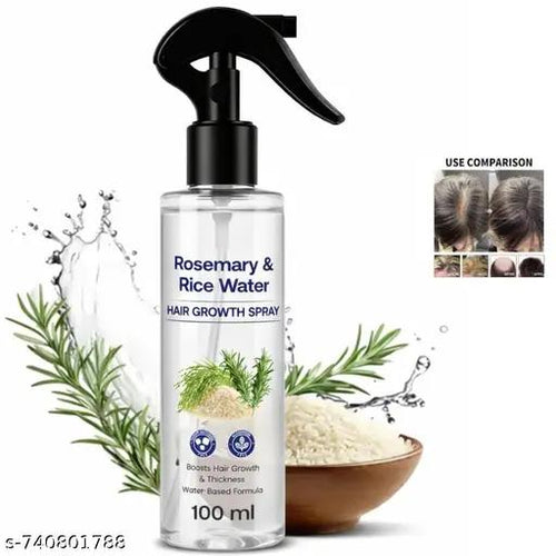 Rosemary & Rice Water Hair Growth Spray (100–200 ml)