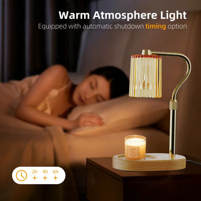Candle Warmer Lamp with Timer & Dimmer