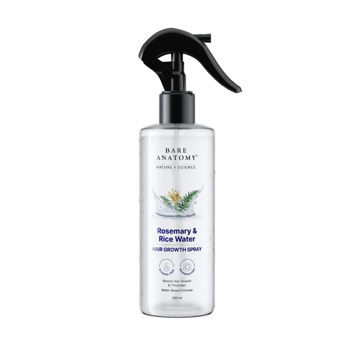 Rosemary & Rice Water Hair Growth Spray (100–200 ml)