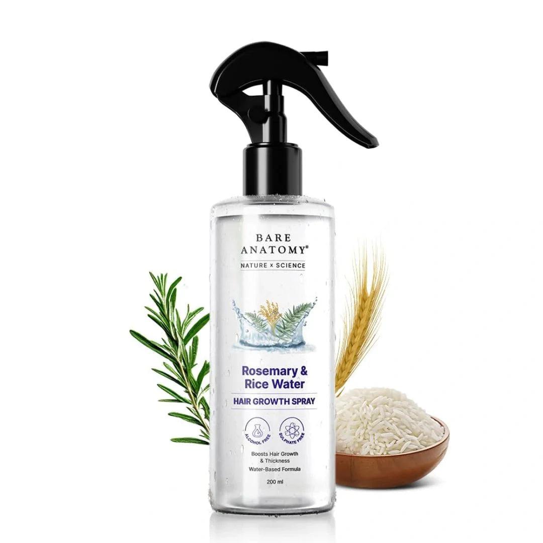 Rosemary & Rice Water Hair Growth Spray (100–200 ml)