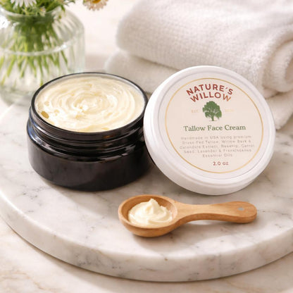 Whipped Tallow Balm – Grass-Fed Natural Face Cream